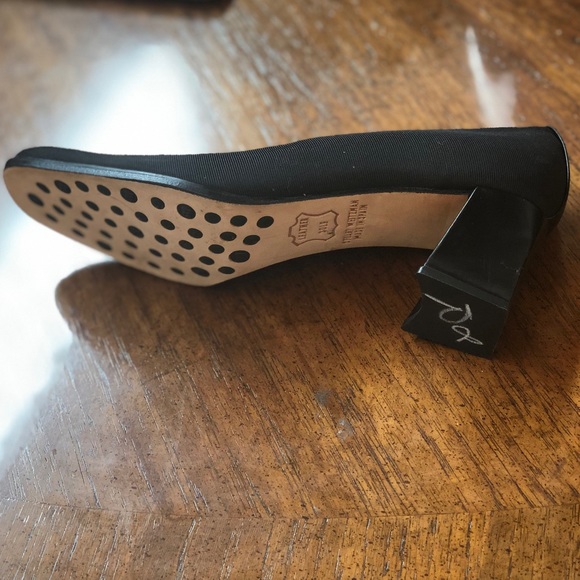 Stuart weitzman 6 1/2 square toe block heel new - Picture 2 of 2